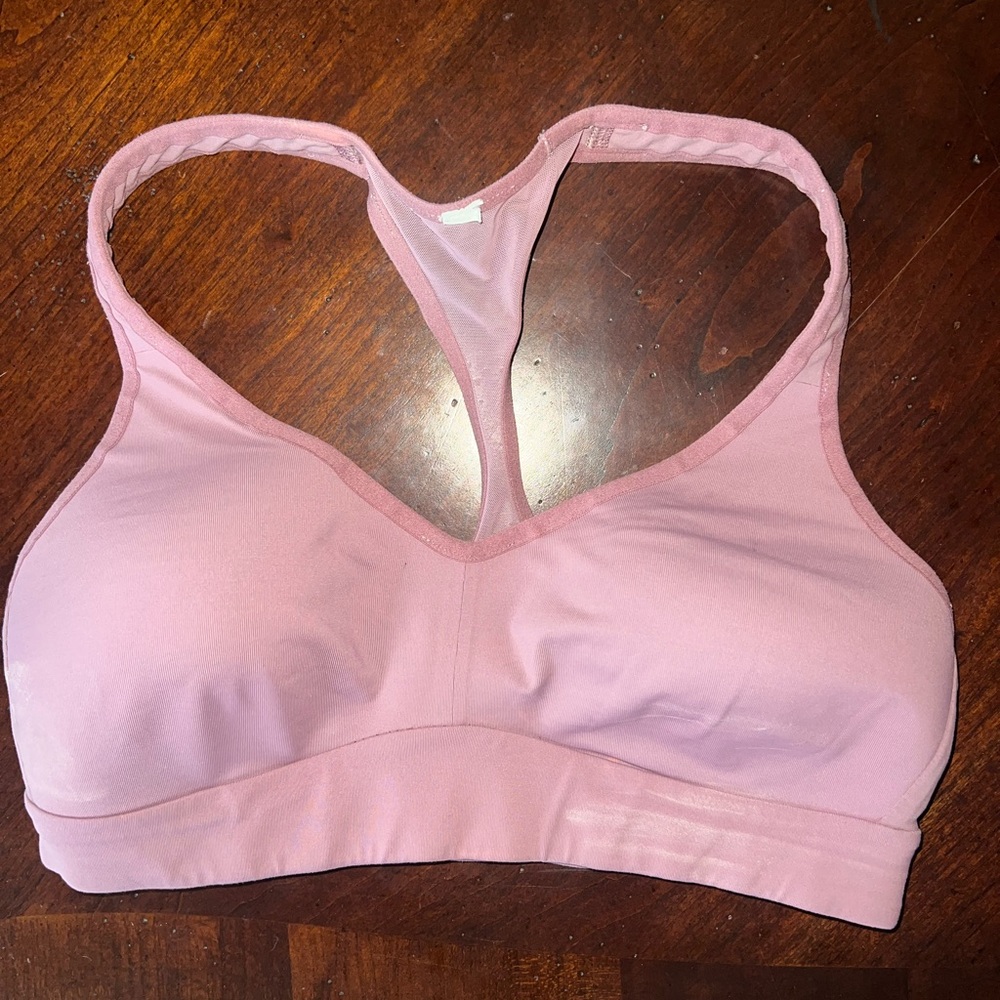 Lululemon Pink Racerback Sports Bra